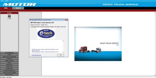 Motor Heavy Truck Service Repair Information